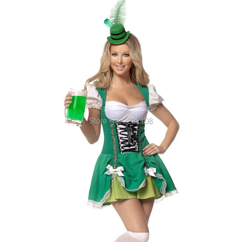 Дешевое женское немецкое модное волшебное платье для взрослых Костюм