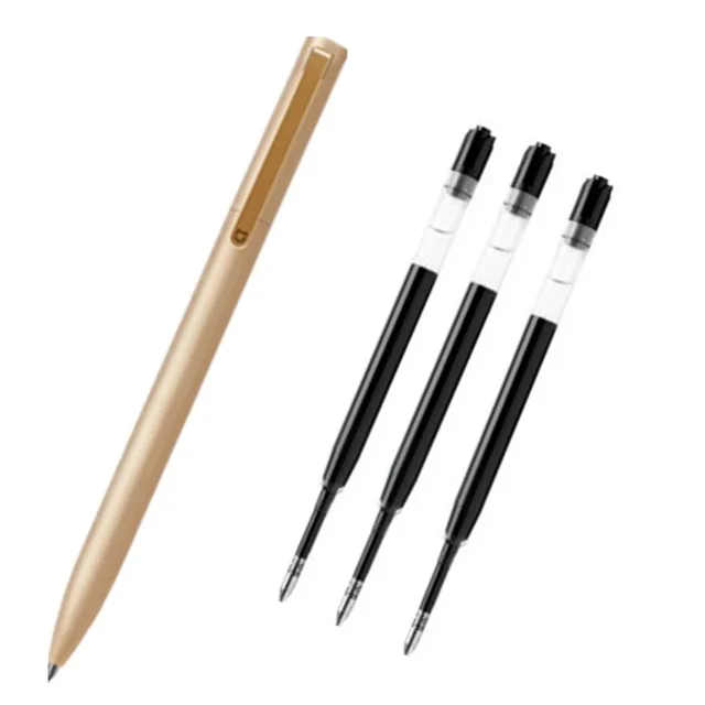 Gold add 3 ink Xiaomi Mijia металлический знак Mijia знак Pes Mijia чернила Япония Прочный знак PREMEC Швейцария MiKuni заправка - Цвет: Gold add 3 ink