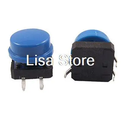 4-контактная пластиковая крышка DIP Blue Switch мгновенный тактовый кнопочный