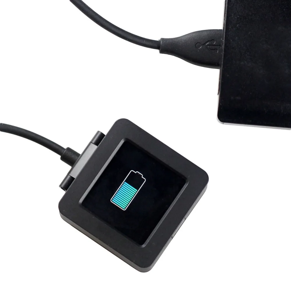 Зарядная док станция eCos для часов FitBit Blaze замена USB кабеля зарядного