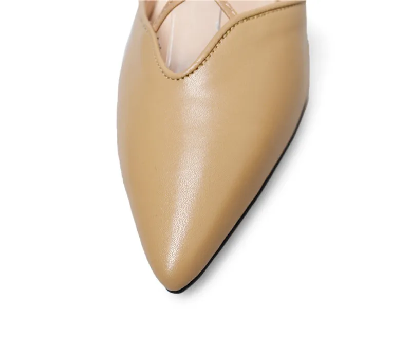 Женские босоножки из натуральной коровьей кожи YMECHIC летние повседневные туфли с