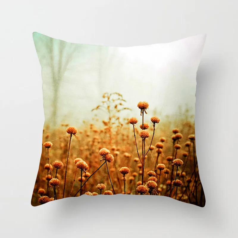 Чехол для подушки Fuwatacchi в живописном стиле чехол с изображением леса слона