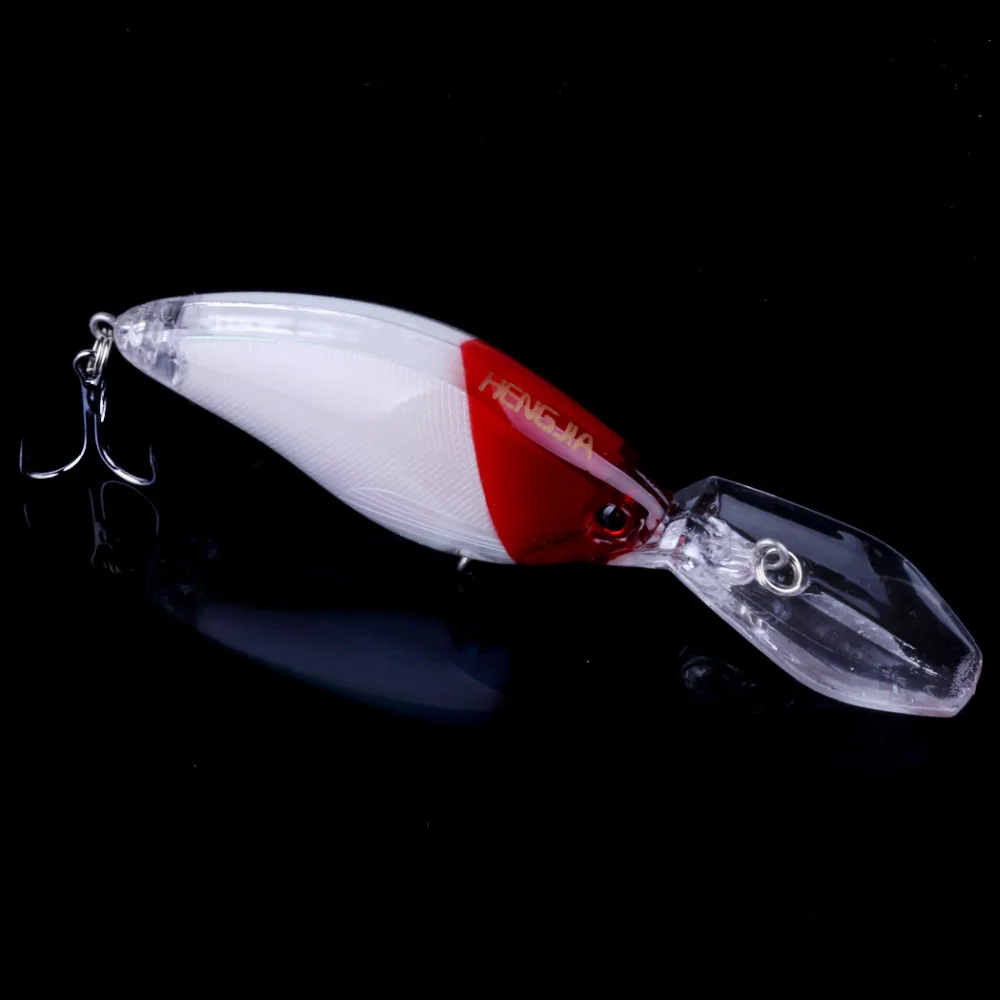 HENGJIA воблеры Джеркбейт 7 видов цветов 35 см 2 4 г жесткая Приманка Minnow Crank рыболовные
