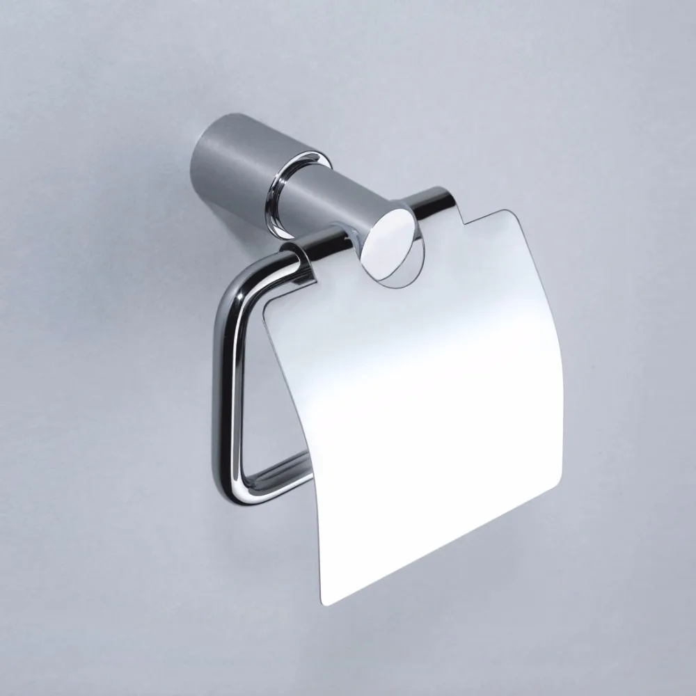 

Chrome Solid brass copper bathroom toilet paper holder Hardware accessories