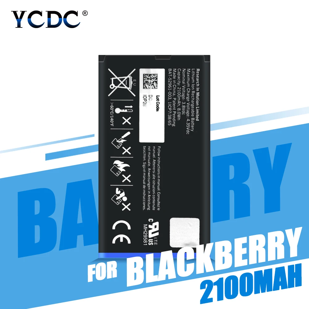 NX1 2100 мАч литиевая батарея BAT 52961 003 N X1 NX 1 для Blackberry Q10 / LTE SQN100 мобильный телефон