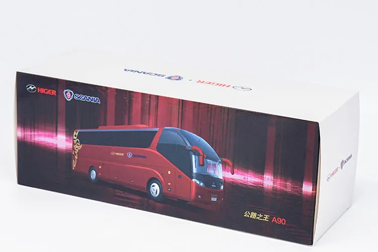 Модель из сплава подарочные весы 1:42 KingLong Higer Скания A90 Дорожный транспорт автобус