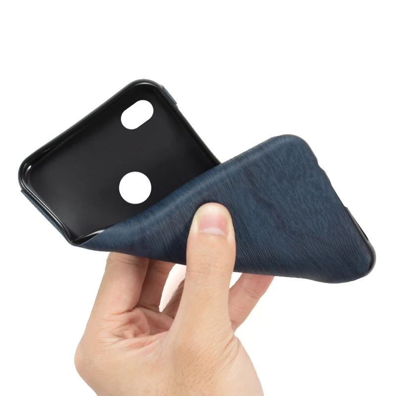 Wood grain PU Leather Phone Case For Xiaomi Mi Max 2 Soft Silicone Gel Back Shell | Мобильные телефоны и аксессуары