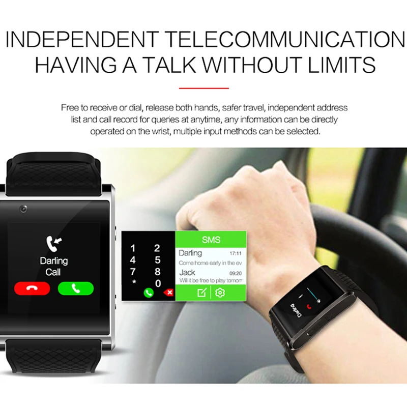 KINYO умные часы для мужчин 3g SOS Smartwatch Android фитнес трекер gps навигация Смарт наручные
