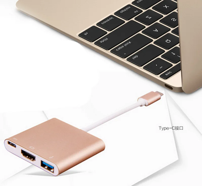 Тип usb C к HDMI USB 3 0 зарядный адаптер конвертер 1 Hub для MacBook Pro Pixel huawei Mate10 samsung S8 + Plus| |