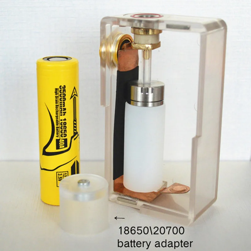 Оригинальный Yiloong Fogger стабилизированная древесина 18650 & 20700 мех BF Squonk мод