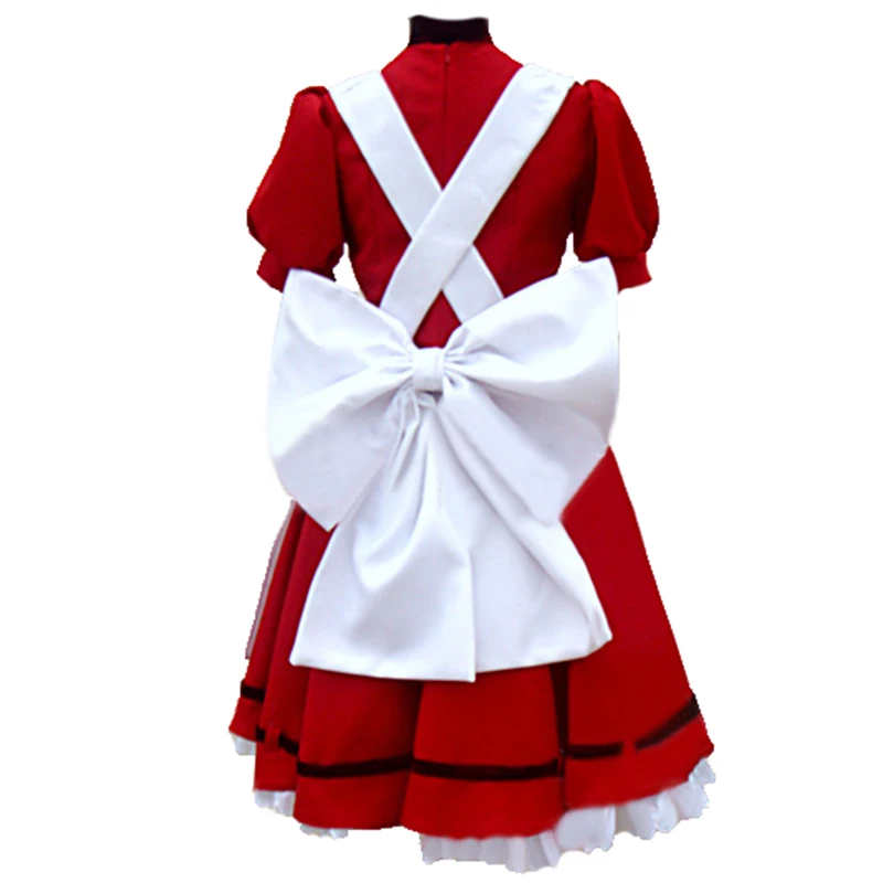 Костюм для косплея Искусство Алисы: безумие возвращается красное платье