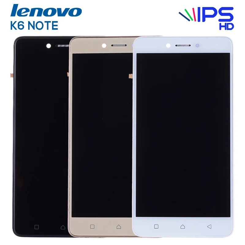 100% Tested Original For Lenovo K6 NOTE Display Touch Screen Digitizer Replacement LCD k53a48 | Мобильные телефоны и