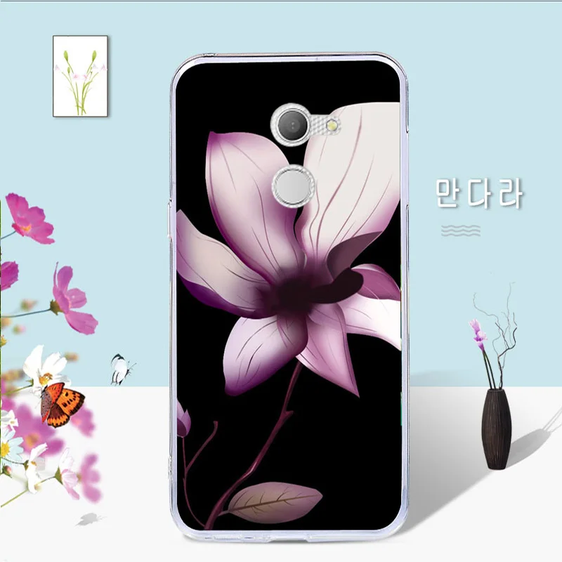 Silicone Case For Alcatel A3 Soft TPU Coque A 3 5046D 5046Y 5.0 inch Cute Painting Animal Floral Phone Cases |