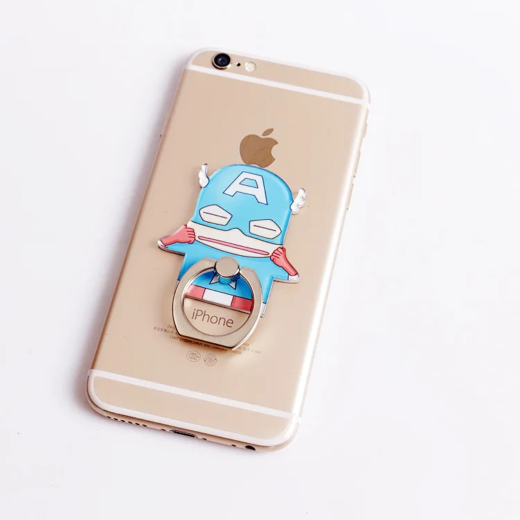 New Universal Phone Stand Bracket Finger ring holder phone Holder Stent Personality Lazy Phone Anti-slip Naruto Luffy