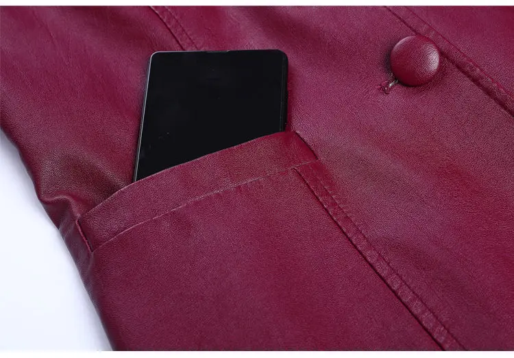 5XL размера плюс, Женская куртка, кожаная одежда для женщин, новинка, тонкая длинная весенняя и осенняя Женская куртка из искусственной кожи