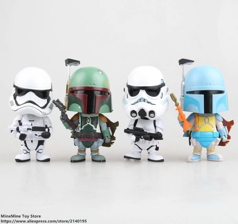 ZXZ Звездные войны Штурмовик Boba Фетт 10 5-11 5 см фигурку модель осанки коллекция
