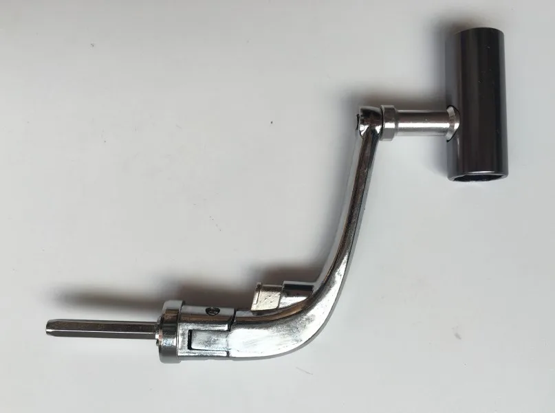 Новая спиннинговая Рыболовная катушка с металлической ручкой средней длины