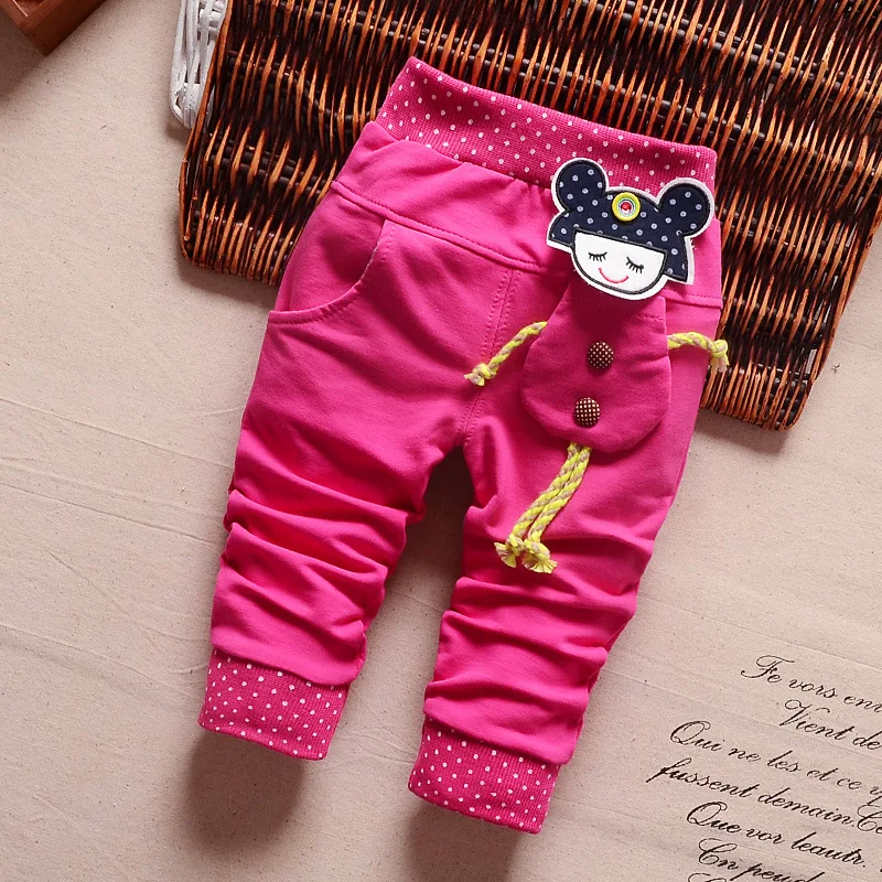 Современный Стиль Весна Осень Новый Дизайн Девочка Брюки Новорожденной Девочки