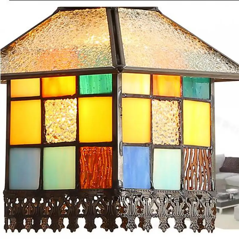 Tiffany Home Garden подвесной светильник Retro Aisle Настольная лампа Creative Bird Small Pendant Light