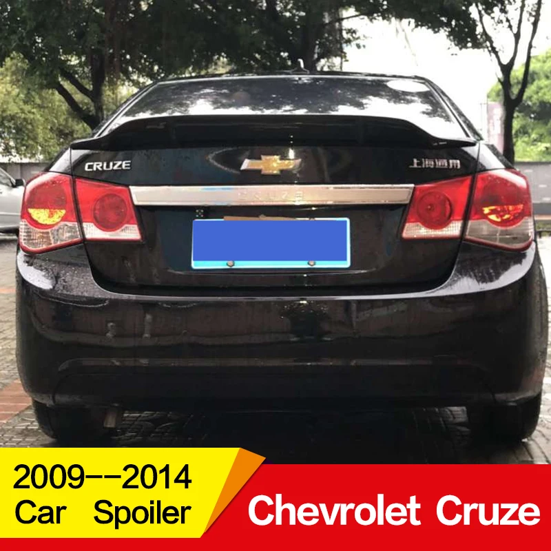 Используется для Chevrolet спойлер Cruze 2009 10 11 12 13 14 лет Глянцевая углеродное волокно/FRP старый Cruze заднее крыло R стиль аксессуары