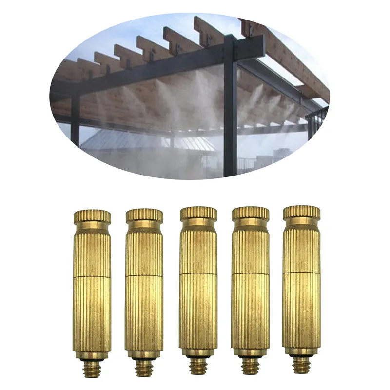

S134 (10PCS) High Pressure Fog Misting Nozzle ,Outdoor Humidification and Cooling with 3/16'' Male Thread