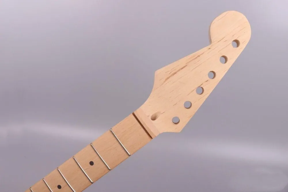 1 шт. необработанные аксессуары для электрогитары на шею maple 22 fret Реверсивный