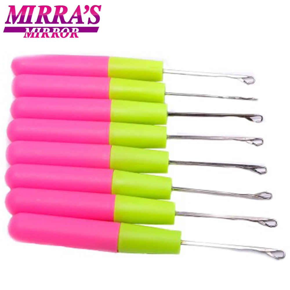 Mirra's Mirror зеркало розовый и лимонный цвет крючком Крючки для косичек 10 шт.