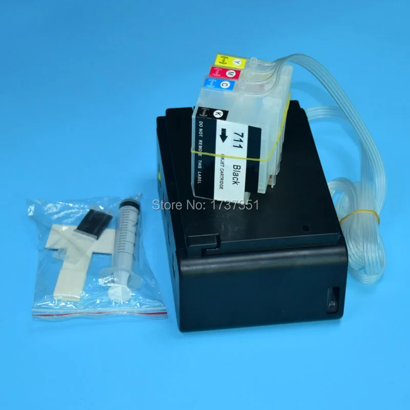 711 711xl СНПЧ система чернил с чипом ARC для hp 711 для hp Designjet T120 T520 струйный принтер