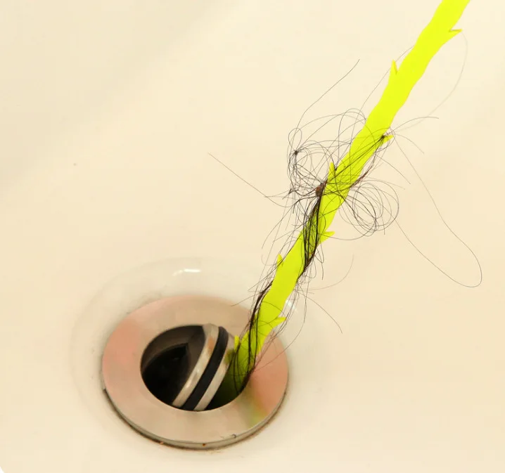 1PC Bathroom Floor Hair Cleaner Sewer Filter Drain Cleaners Kitchen Sink Drian Strainer Bathtub Cleaning Hook Tool | Дом и сад