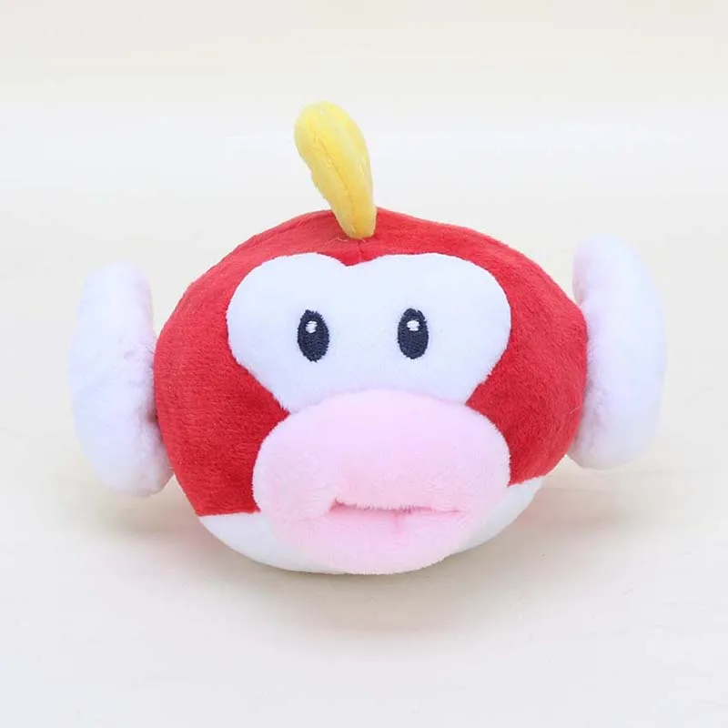 15 см Super Mario Bros Йоши приведение бу длинный язык белый гриб Марио Плюшевые игрушки Мягкая Плюшевая Кукла Детский подарок