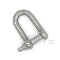 50pcslot u shape stainless steel adjustable anchor shackle outdoor camping emergency rope survival paracord bracelet buckle