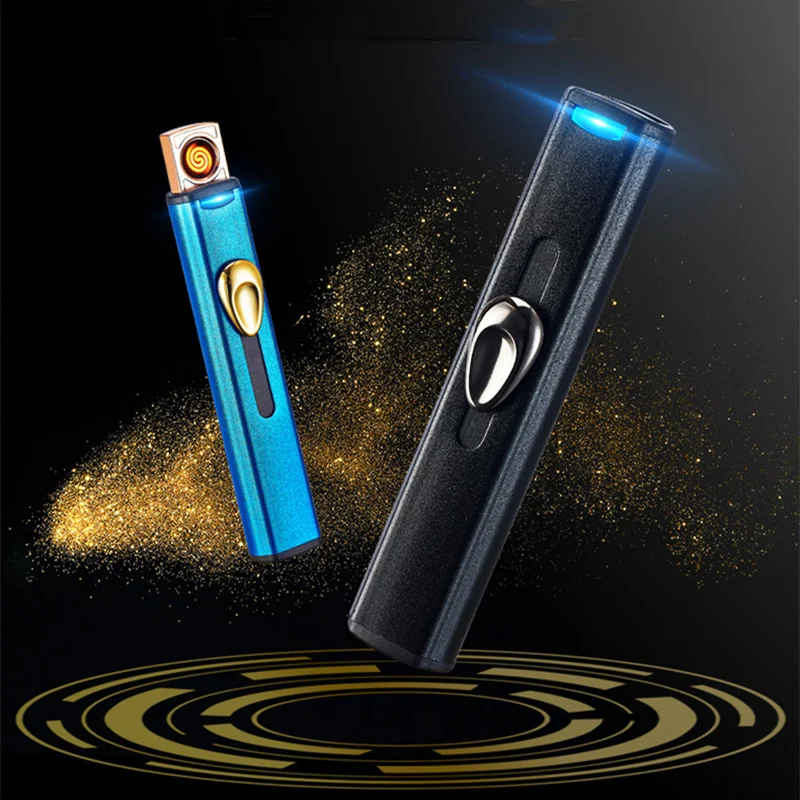 Портативная USB Зажигалка перезаряжаемая электротоническая зажигалка