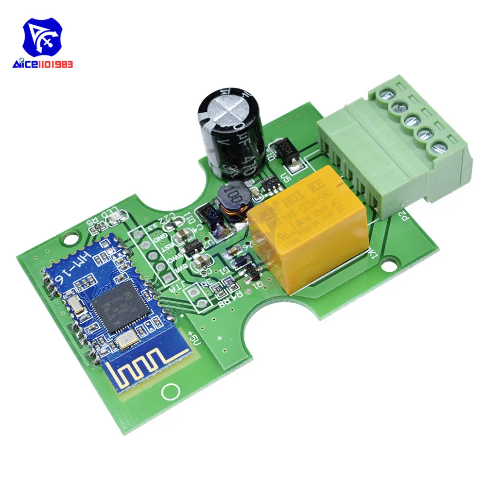 1 канальный релейный модуль Bluetooth 4 0 BLE для Arduino Android iOS IOT Smart Home Switch|Интегральные