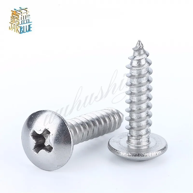 Саморезы с плоской головкой 50 шт. M3 M4 M5 нержавеющая сталь 201|screw bolt|self-tapping screwsself