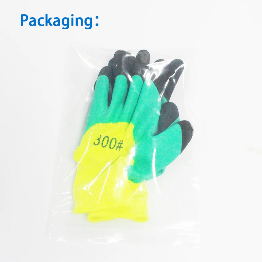 Smвысокое качество зеленые латексные перчатки заводские безопасные рабочие