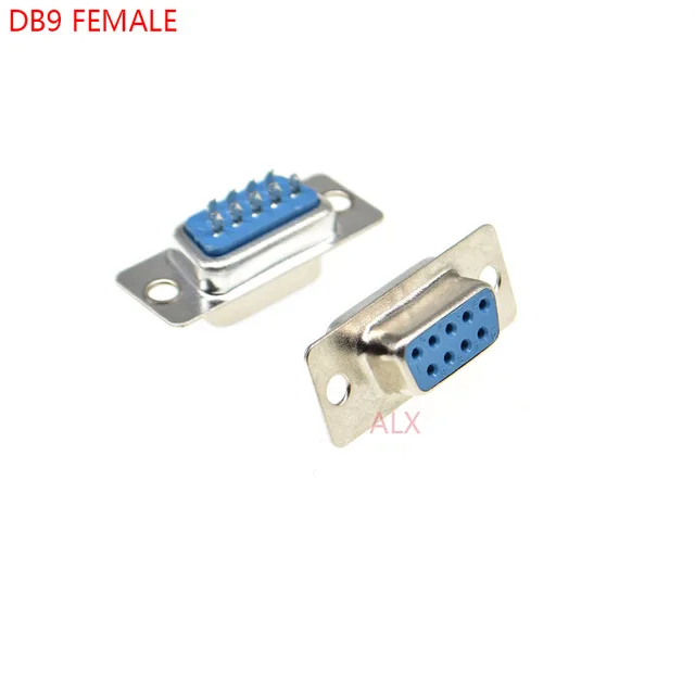 5 шт. DB9 DB15 DB25 DB37 отверстие/Pin Женский/мужской синий Сварные Разъем RS232 последовательный порт разъем дБ D-SUB адаптер 9/15/25/37 контактные