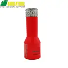 SHDIATOOL 1 шт Диаметр 16 мм ВАКУУМНОЙ ПАЙКИ Diamond бурения коронки кольцевая пила M14 соединения сверла алмазные бит