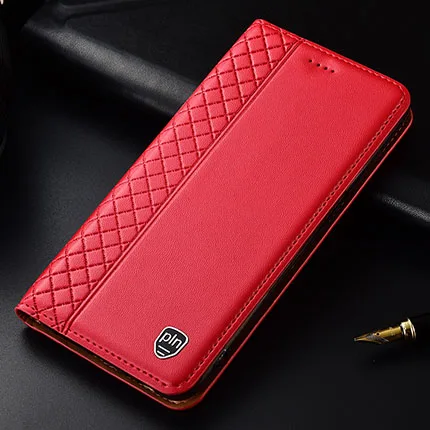Red Для samsung M30 чехол, Флип Натуральная кожа Мягкая силиконовая задняя крышка для samsung Galaxy M30 Coque - Цвет: Red