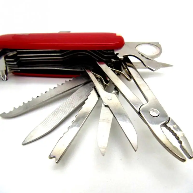 Multi-Functional Swiss 91mm Folding Knife Stainless Steel Multi Tool Army Knives Pocket Hunting Outdoor Camping Survival | Безопасность