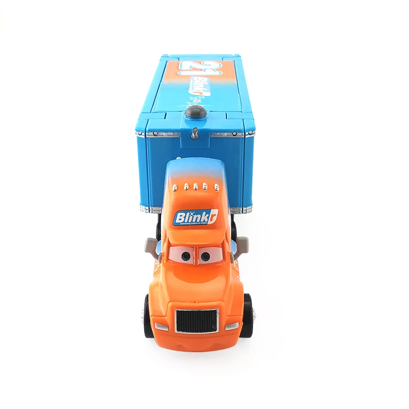 Disney Pixar Cars 3 Speedy Comet Blinkr Hauler 1:55 металлический литой автомобиль игрушки модель