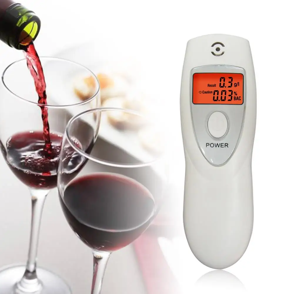 Алкотестер GREENWON Цифровой с подсветкой анализатор дыхания|alcohol tester breathalyzer