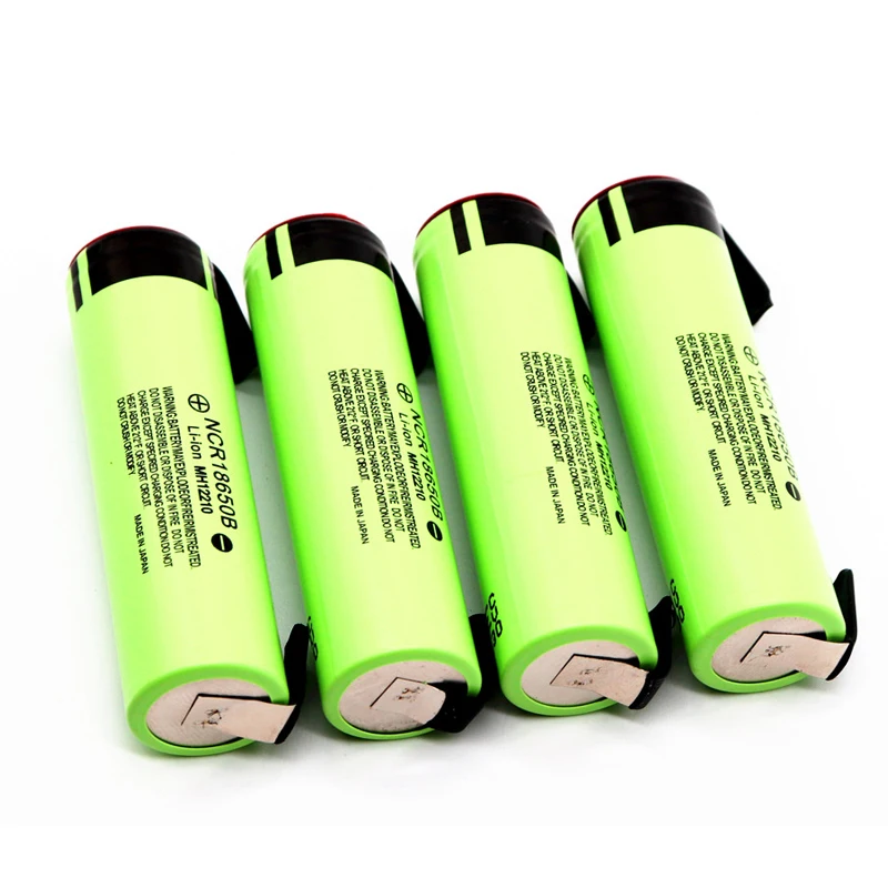 NCR18650B 3,7 v 3400 мАч литий-ионная аккумуляторная батарея подходит для цифрового фотоаппарата Panasonic фонарик и магазины типа "сделай сам", не содержит никель батарея