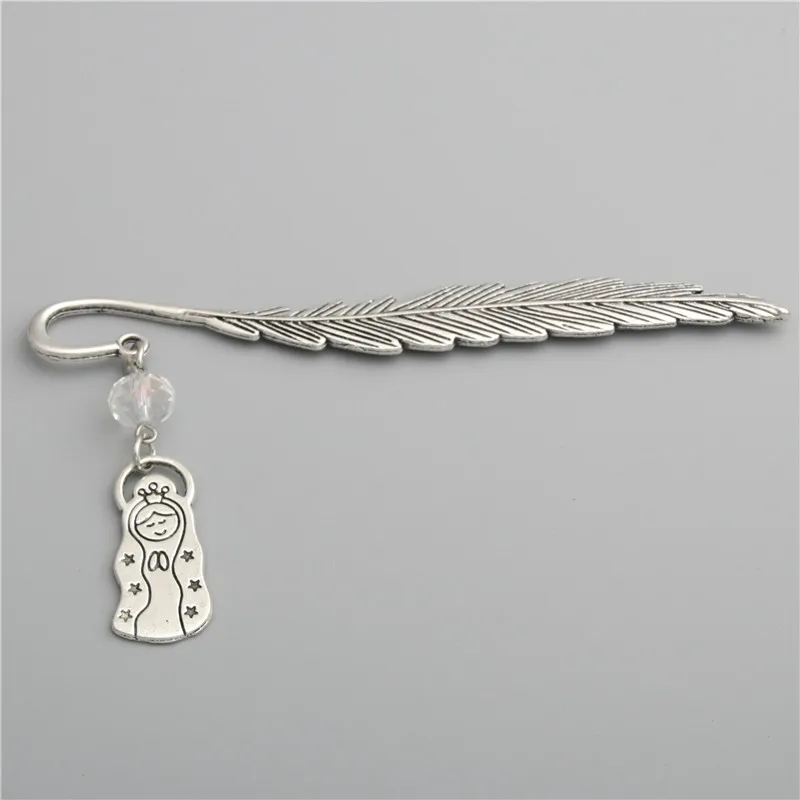 1 шт. перо с ангелом бисером Закладка Подарок для специального человека Bookarks