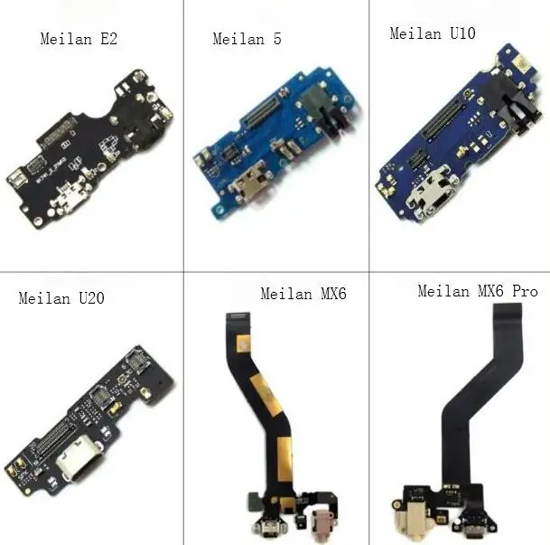 Новый USB разъем для зарядки док станции штепсельная плата гибкий кабель Meizu Meilan E2 5