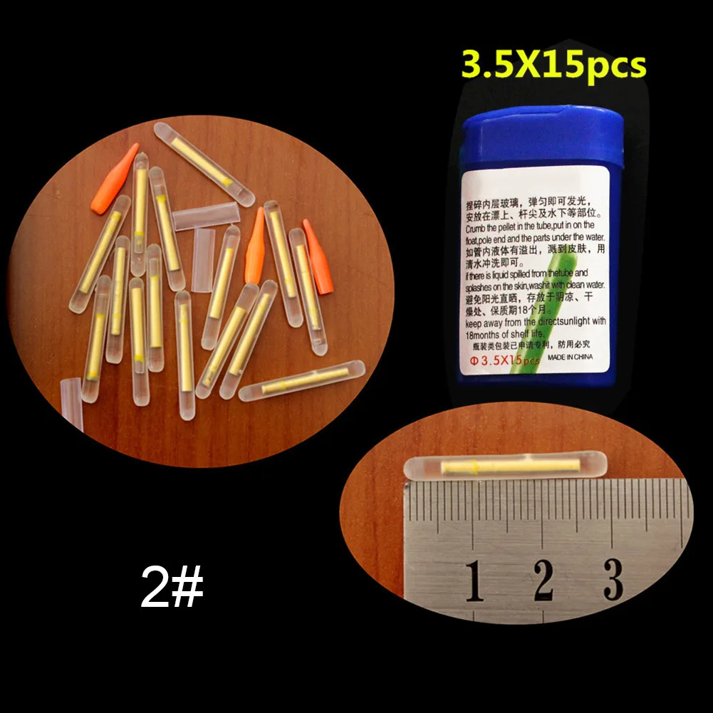 Горячие светящиеся палочки для Рыболовные Поплавки бобберы рыболовные ночные