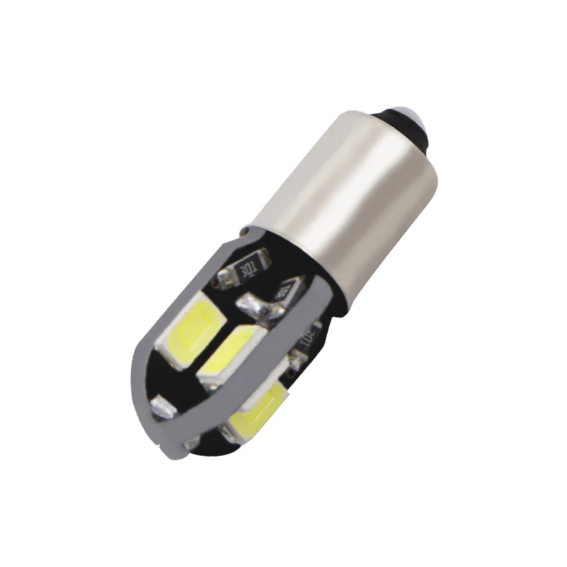 1 шт. T4W BA9S Автомобильный светодиодный лампы 8 5730 SMD Светодиодная чтения Боковой