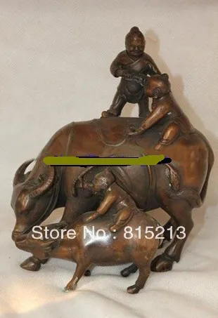 

Китайская Статуэтка из чистой бронзы, 8 дюймов, bi00452