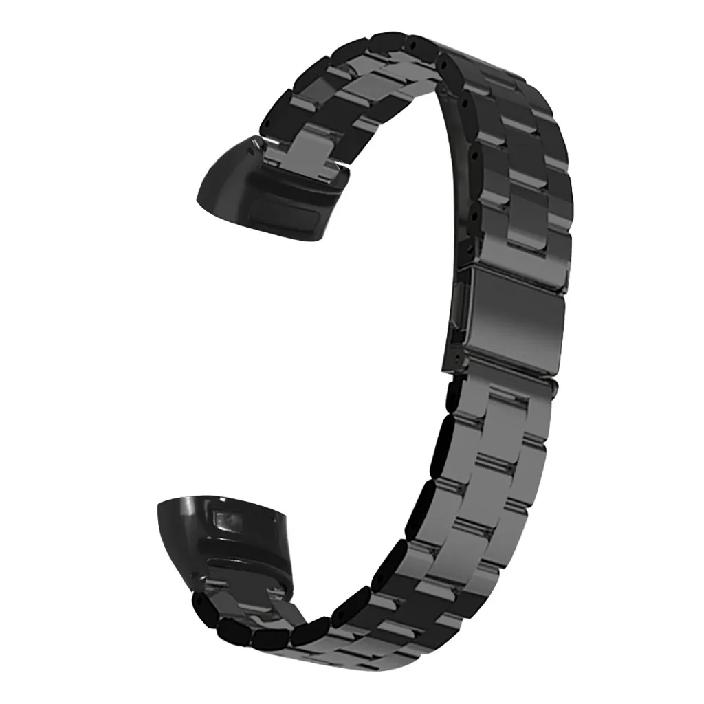 Ouhaobin ремешок из нержавеющей стали для huawei Band 3/3 Pro металлический ремешок для часов быстросъемный сменный Браслет 607#2