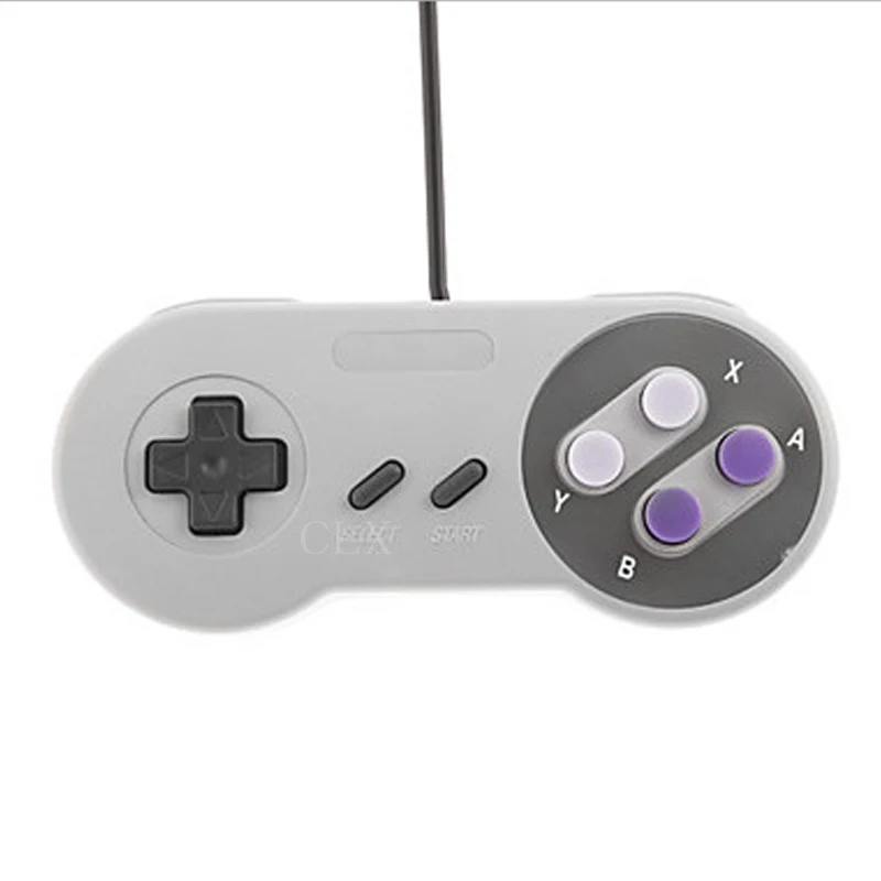 Проводной джойстик для ПК 2 шт. 1 партия ретро супер SNES USB контроллер геймпад окно