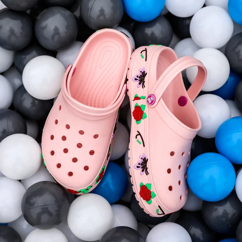 Классические слипоны Туфли-сабо для сада мужские летние тапочки дышащие